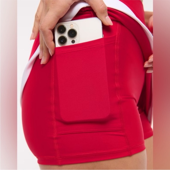 YPB SculptLux Red Skort - Picture 5 of 10